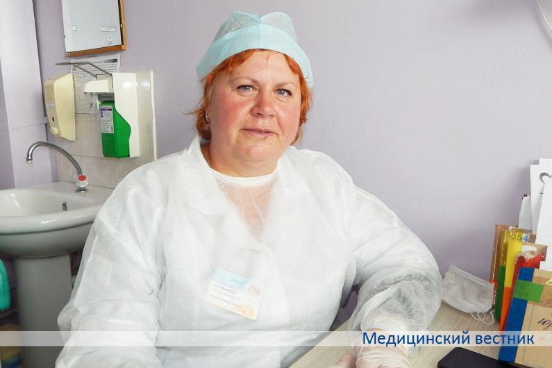 Марина Музыкантова, старшая медсестра педиатрического отделения №1