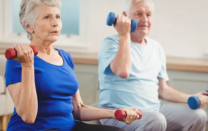 Физическая активность у пожилых людей