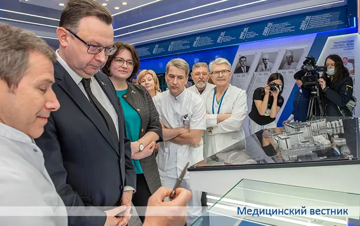 В Минском НПЦ хирургии, трансплантологии и гематологии открылась экспозиция, посвященная первой в Беларуси трансплантации печени