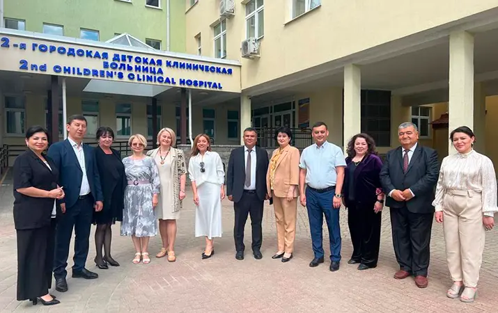 делегация Главного управления здравоохранения Ташкента