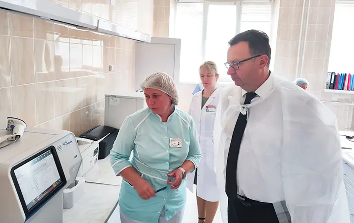 Рабочий визит министра здравоохранения в Витебскую область