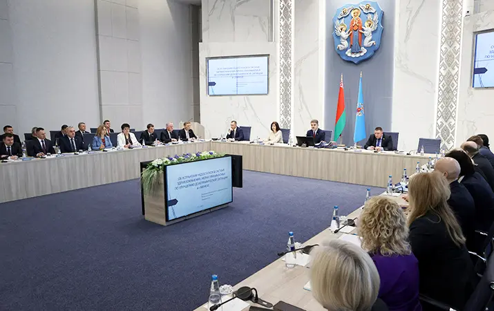 Расширенное заседание по системе здравоохранения Минска