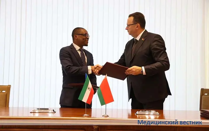 Министры здравоохранения Беларуси и Гвинеи подписали протокол намерений